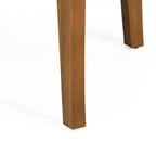 Set da Conversazione per Esterni 4 Posti Nicholson in Legno di Acacia - Teak/Beige - Christopher Knight Home: Set Conversazione per Patio con Cuscini e Tavolino da Caffè