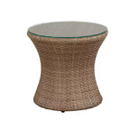Set da conversazione Kokoli 5 pezzi - Marrone - Alaterre Furniture: Mobili da esterno per patio con cuscini, nessun assemblaggio richiesto