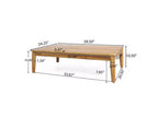 Set da conversazione per patio in legno di acacia Magnolia 5 pz - Teak/Grigio scuro - Christopher Knight Home: Moderno set conversazione resistente all'acqua