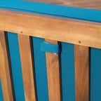 Set Perla 5 pezzi in legno di acacia: Divano modulare e tavolino resistenti alle intemperie - Christopher Knight Home