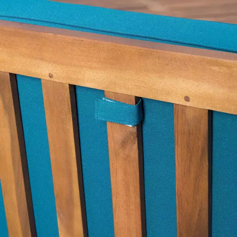 Set Perla 5 pezzi in legno di acacia: Divano modulare e tavolino resistenti alle intemperie - Christopher Knight Home