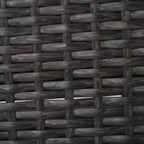 Christopher Knight Home Set Divano da Esterno in Rattan Santa Rosa, 4 Pezzi, Grigio/Grigio Chiaro
