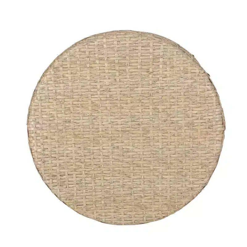 Set da conversazione 3 pezzi in vimini Bruce per esterno con cuscini marrone chiaro/beige - Christopher Knight Home: Rattan PE, resistente ai raggi UV e alle intemperie