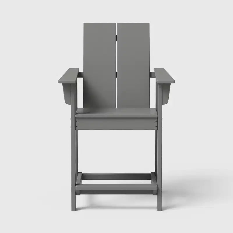 Set salotto da balcone POLYWOOD Moore a 3 pezzi, grigio ardesia