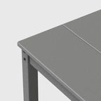 Set salotto da balcone POLYWOOD Moore a 3 pezzi, grigio ardesia