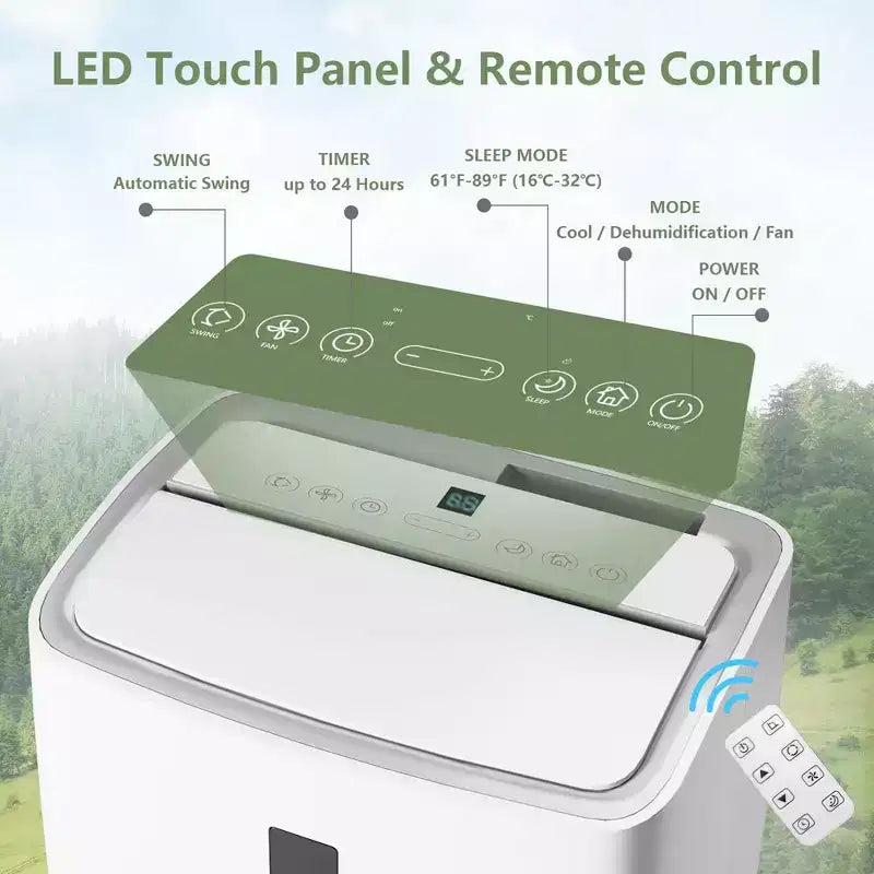 Condizionatori Portatili da 12000 BTU per Camera da Letto fino a 50 mq