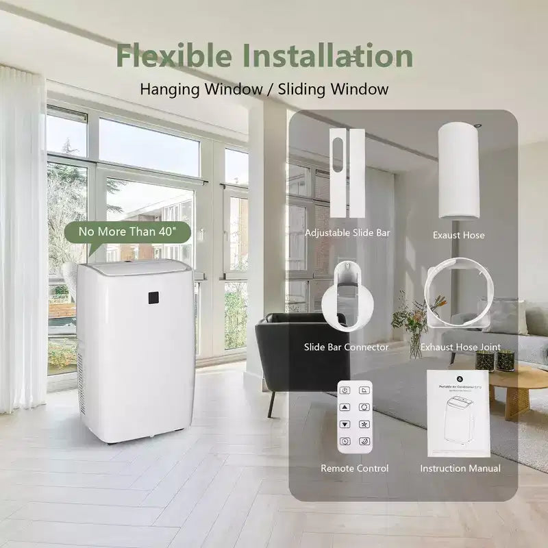 Condizionatori Portatili da 12000 BTU per Camera da Letto fino a 50 mq