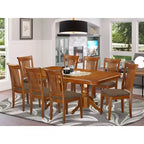 Set sala da pranzo tavolo e sedie in legno massello artigianale con prolunga