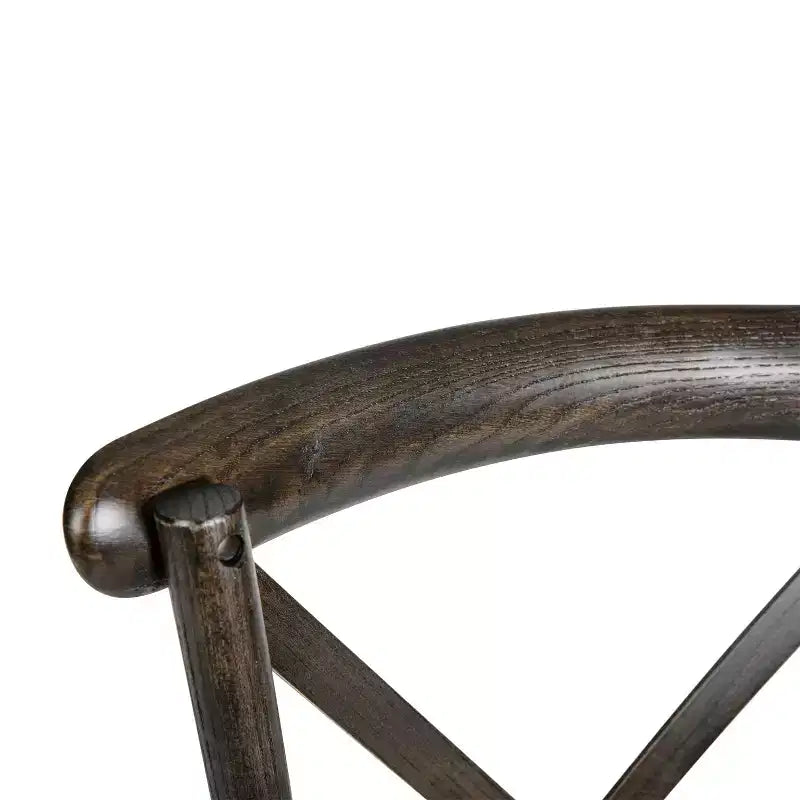 Sedia impilabile in legno con schienale a croce e cuscino serie HERCULES Flash Furniture