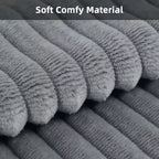 MAYEERTY 106 Divano Letto a Compressione in Velluto a Coste Larghe, Divano Letto Convertibile per Soggiorno Camera degli Ospiti