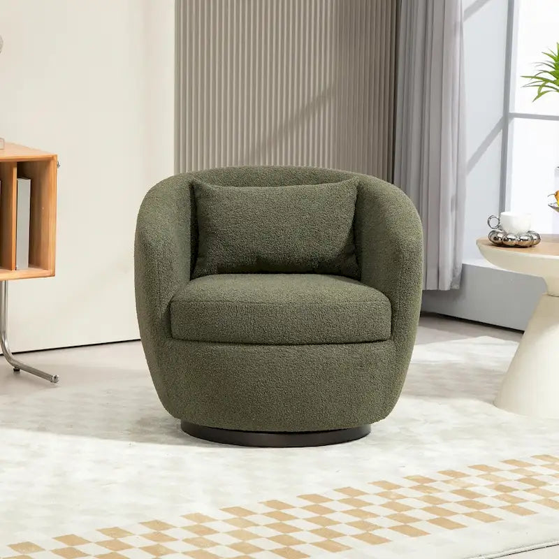 Fauteuil pivotant avec rangement intégré