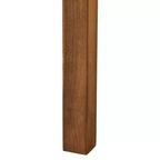 GDFStudio Abena - Canapé d'angle d'extérieur 9 places en acacia avec coussins
