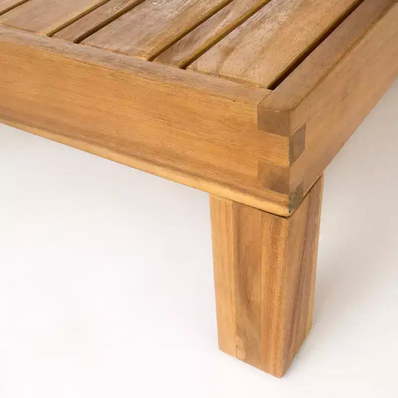 Christopher Knight Home Cascada, set divano sezionale a 7 posti in legno di acacia da esterno con cuscini