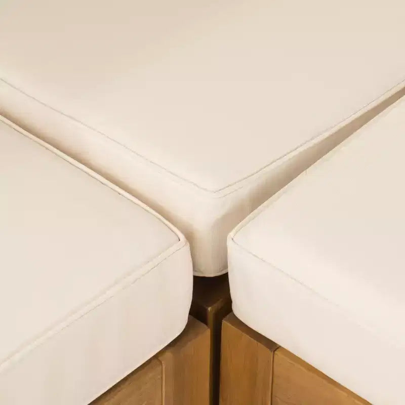 Christopher Knight Home Cascada, set divano sezionale a 7 posti in legno di acacia da esterno con cuscini