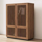 Luck Live Mid-Century Modern 34.84 inch farmhouse buffet cabinet