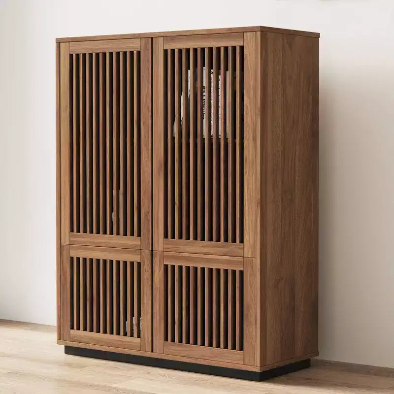Luck Live Mid-Century Modern 34.84 inch farmhouse buffet cabinet
