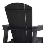 WestinTrends Malibu Set da 5 Pezzi Tavolo Quadrato da Pranzo e Sedie per Bambini in HDPE da Esterno