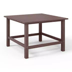 WestinTrends Malibu Set da 5 Pezzi Tavolo Quadrato da Pranzo e Sedie per Bambini in HDPE da Esterno