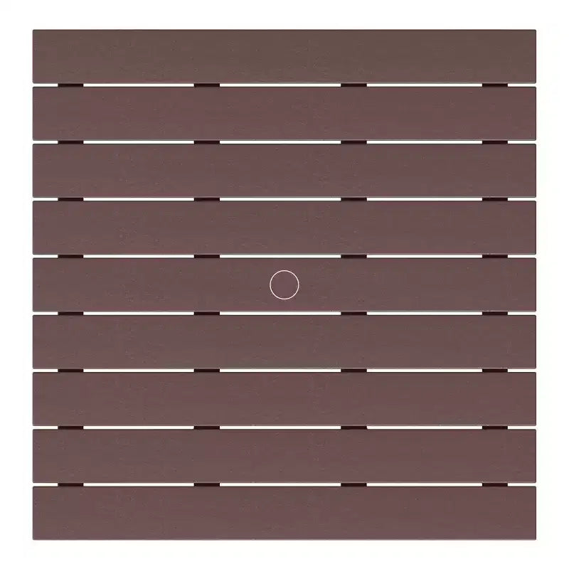 WestinTrends Malibu Set da 5 Pezzi Tavolo Quadrato da Pranzo e Sedie per Bambini in HDPE da Esterno