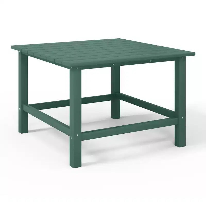 WestinTrends Malibu Set da 5 Pezzi Tavolo Quadrato da Pranzo e Sedie per Bambini in HDPE da Esterno