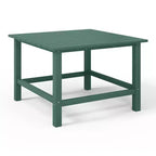 WestinTrends Malibu Set da 5 Pezzi Tavolo Quadrato da Pranzo e Sedie per Bambini in HDPE da Esterno