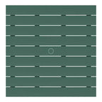 WestinTrends Malibu Set da 5 Pezzi Tavolo Quadrato da Pranzo e Sedie per Bambini in HDPE da Esterno