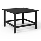 WestinTrends Malibu Set da 5 Pezzi Tavolo Quadrato da Pranzo e Sedie per Bambini in HDPE da Esterno