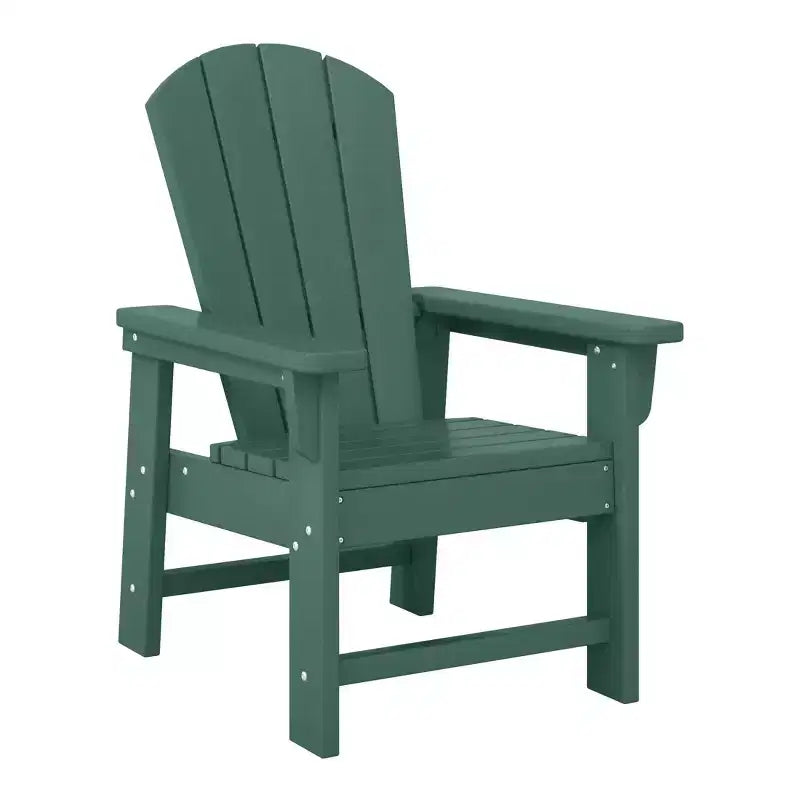 WestinTrends Malibu Set da 5 Pezzi Tavolo Quadrato da Pranzo e Sedie per Bambini in HDPE da Esterno