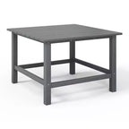 WestinTrends Malibu Set da 5 Pezzi Tavolo Quadrato da Pranzo e Sedie per Bambini in HDPE da Esterno