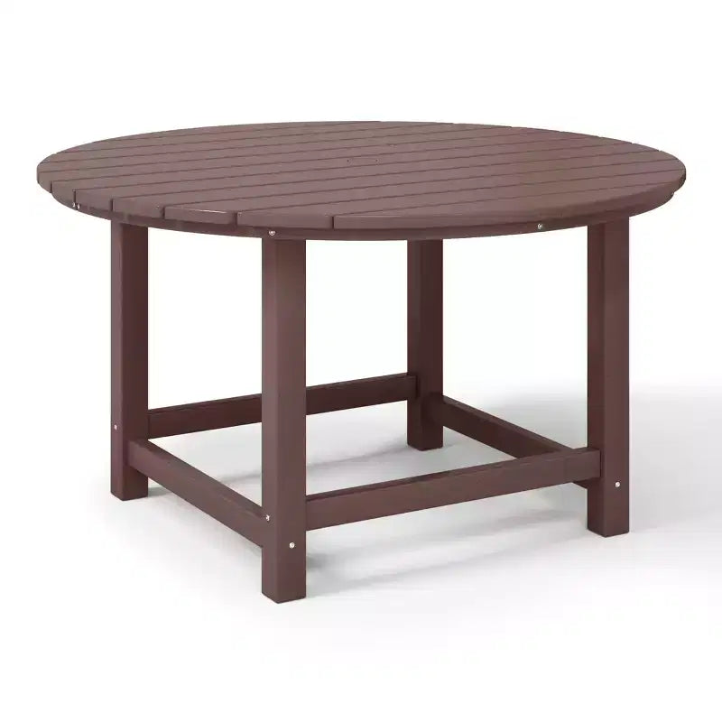 WestinTrends Malibu Set di 5 Pezzi da Giardino per Bambini con Tavolo Rotondo e Sedie in HDPE