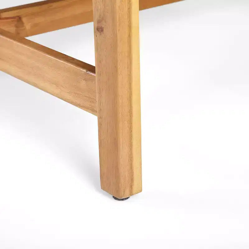 Christopher Knight Home Augusta Ensemble de 5 pièces pour extérieur en bois d'acacia et osier avec fauteuils de club et foyer
