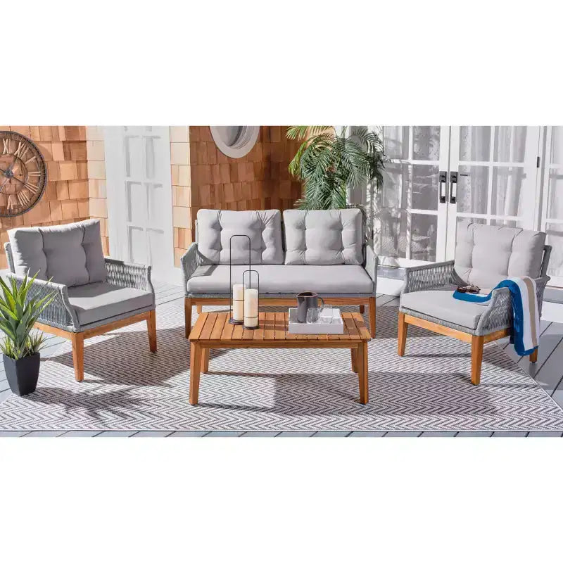 Winslo Salotto 4 Pezzi - Interno/Esterno - PAT7075 - Safavieh
