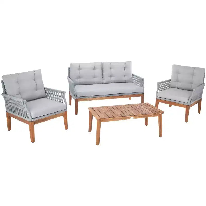 Winslo Salotto 4 Pezzi - Interno/Esterno - PAT7075 - Safavieh