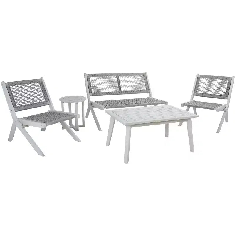 Kobina Set da Salotto 5 Pezzi - Interno/Esterno - PAT7314 - Safavieh