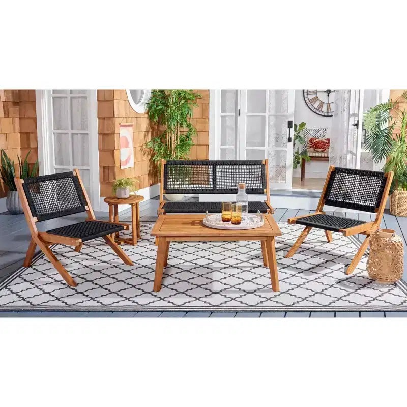 Kobina Set da Salotto 5 Pezzi - Interno/Esterno - PAT7314 - Safavieh