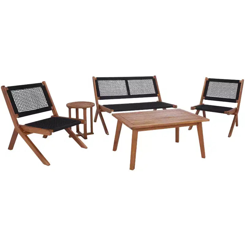 Kobina Set da Salotto 5 Pezzi - Interno/Esterno - PAT7314 - Safavieh