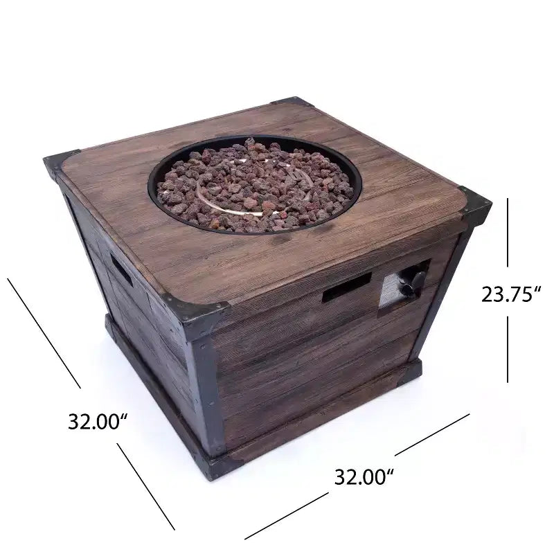 Christopher Knight Home Maaroaro Set da Esterno in Vimini 5 Pezzi con Poltrone Girevoli e Braciere con Cuscini, Marrone/Beige