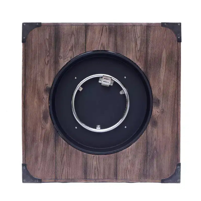 Christopher Knight Home Maaroaro Set da Esterno in Vimini 5 Pezzi con Poltrone Girevoli e Braciere con Cuscini, Marrone/Beige