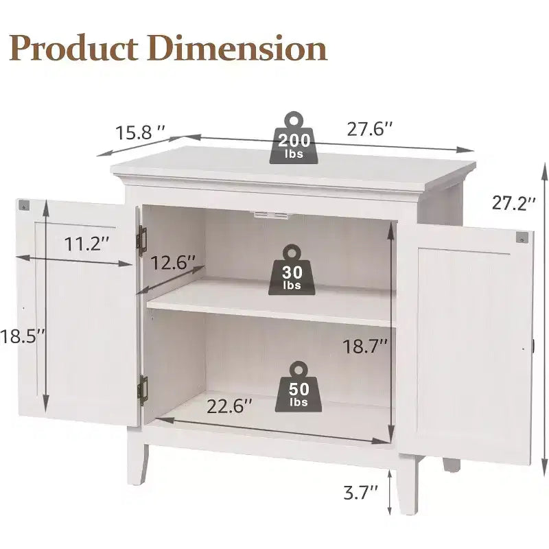 Mobile contenitore Heynemo, mobile credenza da cucina con ante in rattan, mobile buffet di design con ripiani regolabili