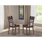 Sedia da pranzo Mediterranean Mingle con sedile in legno