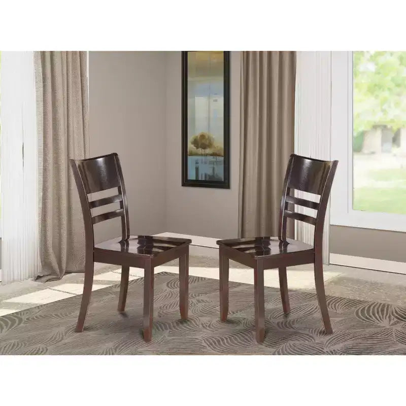 Sedia da pranzo Mediterranean Mingle con sedile in legno