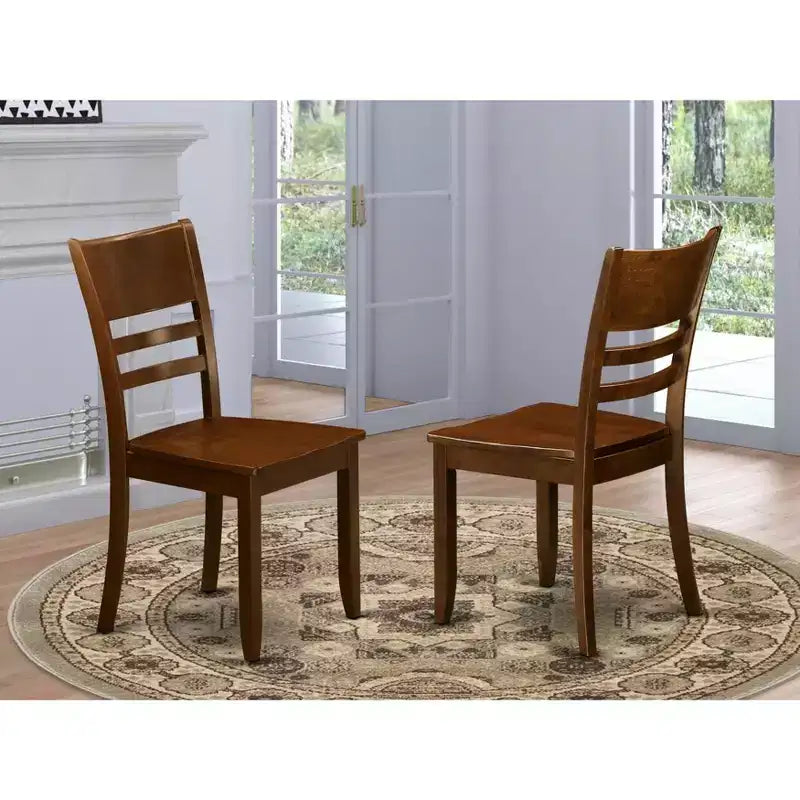 Sedia da pranzo Mediterranean Mingle con sedile in legno