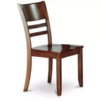 Sedia da pranzo Mediterranean Mingle con sedile in legno