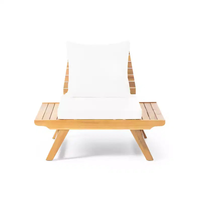 Christopher Knight Home Sedona Salotto da Esterno a 4 Posti in Legno di Acacia con Cuscini