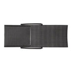 GDFStudio Soleil Set Salotto a Sdraio Regolabile da Esterno in Vimini a 3 Pezzi con Braccioli