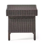 GDFStudio Soleil Set Salotto a Sdraio Regolabile da Esterno in Vimini a 3 Pezzi con Braccioli