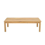 Set da salotto Christopher Knight Home Gilda con divanetto e tavolino da caffè in legno di acacia e corda intrecciata