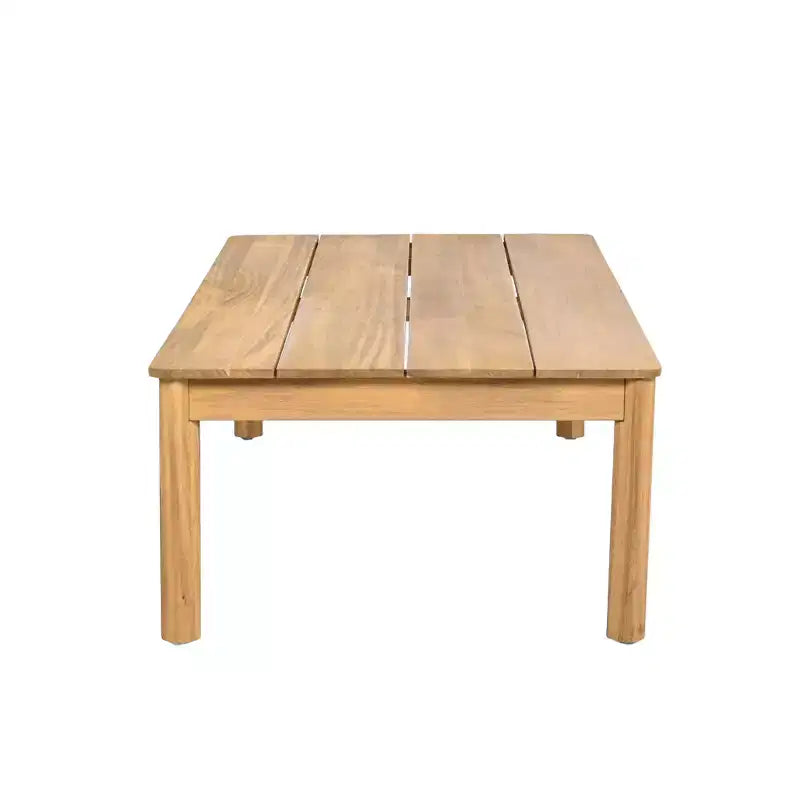 Set da salotto Christopher Knight Home Gilda con divanetto e tavolino da caffè in legno di acacia e corda intrecciata