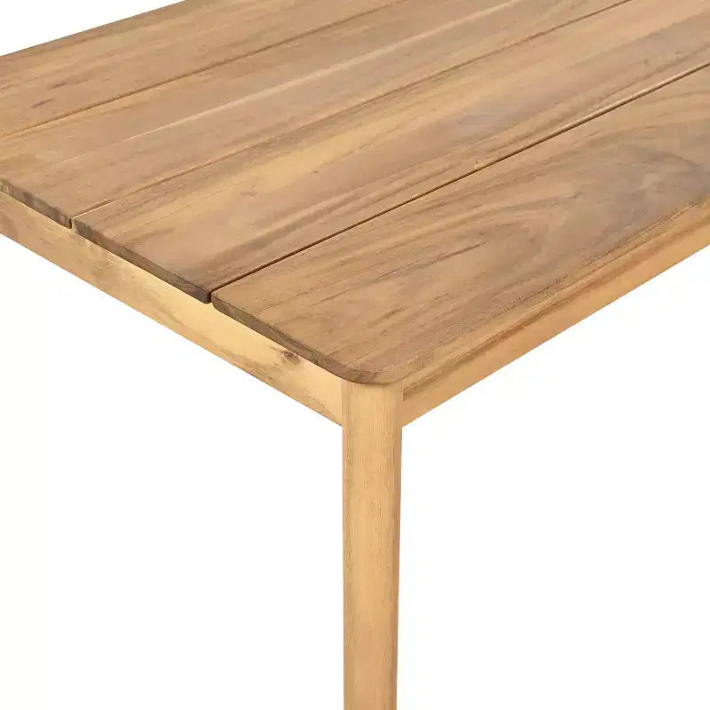 Set da salotto Christopher Knight Home Gilda con divanetto e tavolino da caffè in legno di acacia e corda intrecciata