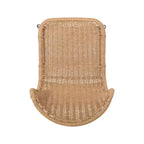 Christopher Knight Home Spinnaker Set Salotto da Esterno Boho 3 Pezzi in Vimini e Vetro Temperato, Marrone Chiaro/Nero